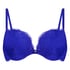 Marine Padded Push-Up Underwired Bra, Blue