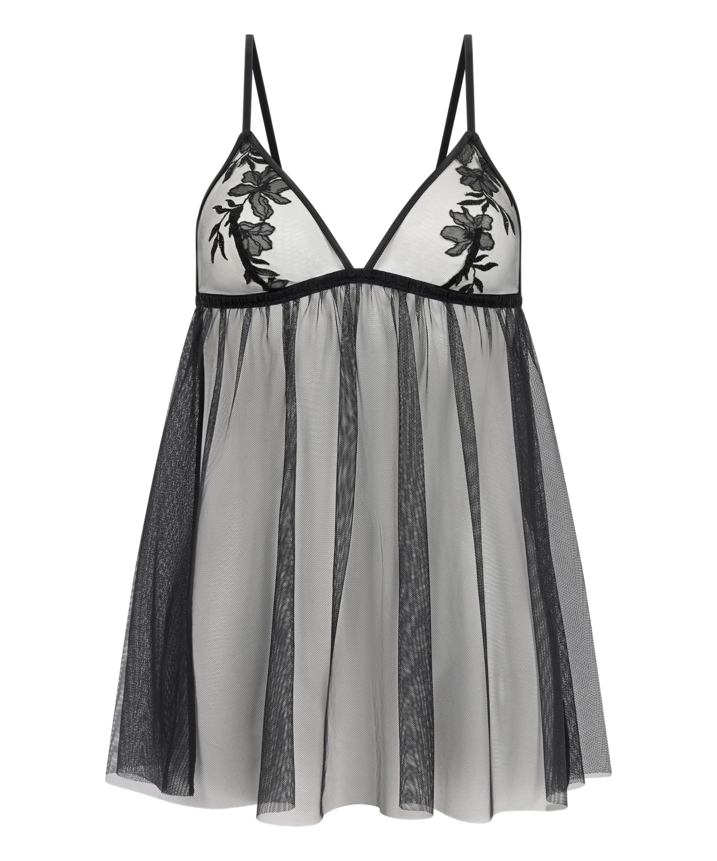 Hilton Babydoll, Black, main