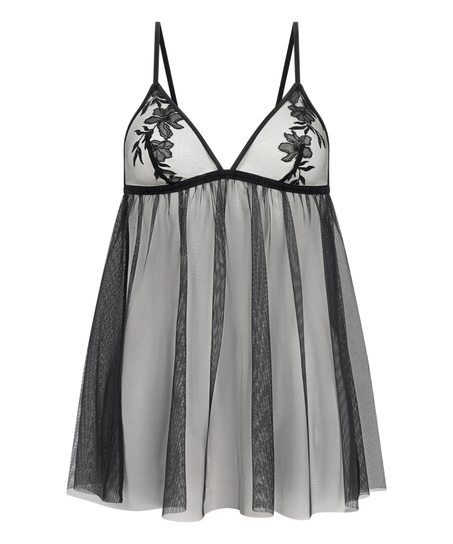 Hilton Babydoll, Black