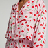 Twill Long-sleeved Pyjama Top, Pink