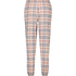 Check Pyjama Pants, Beige