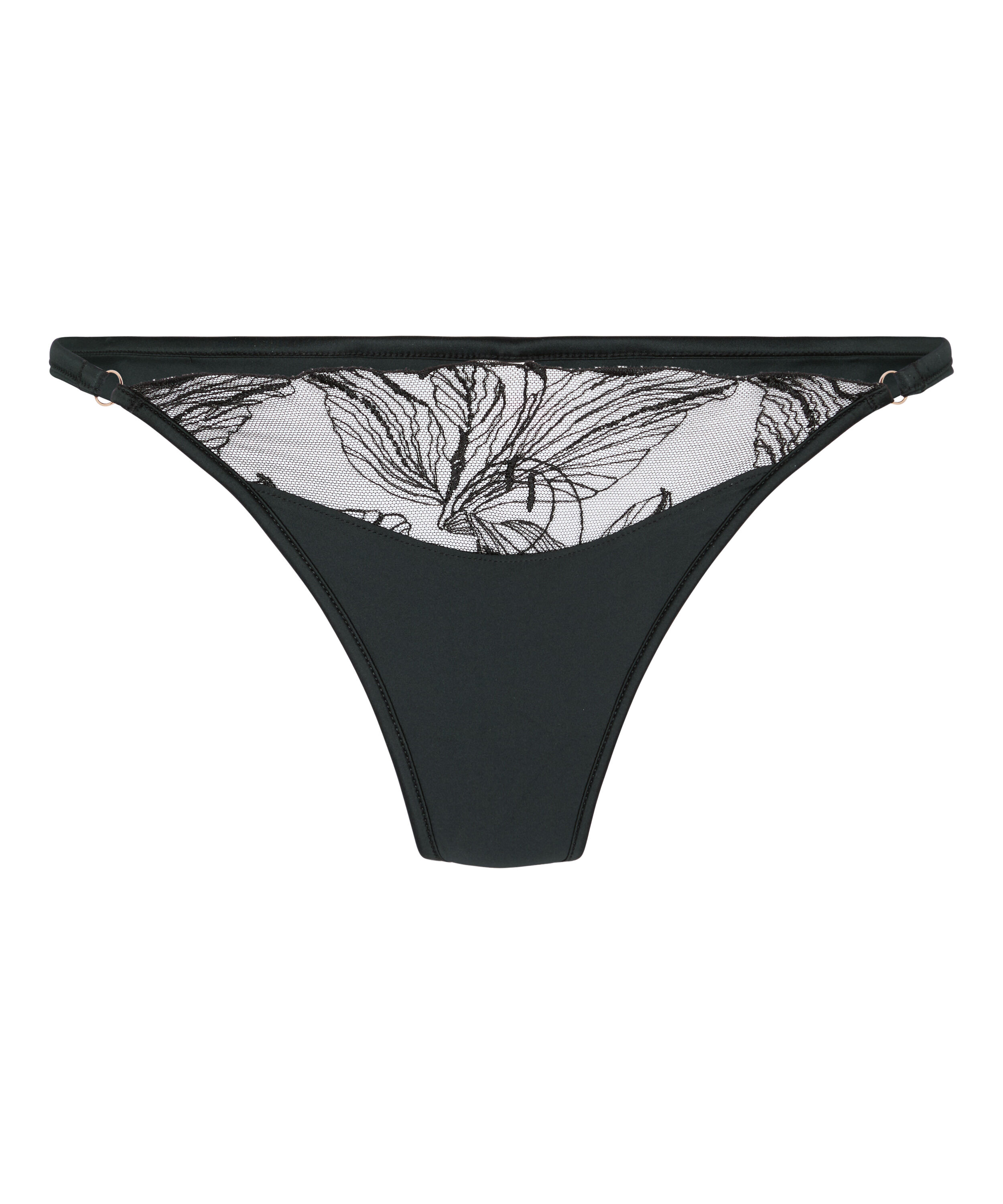 Highleg Thong Ellen, Black