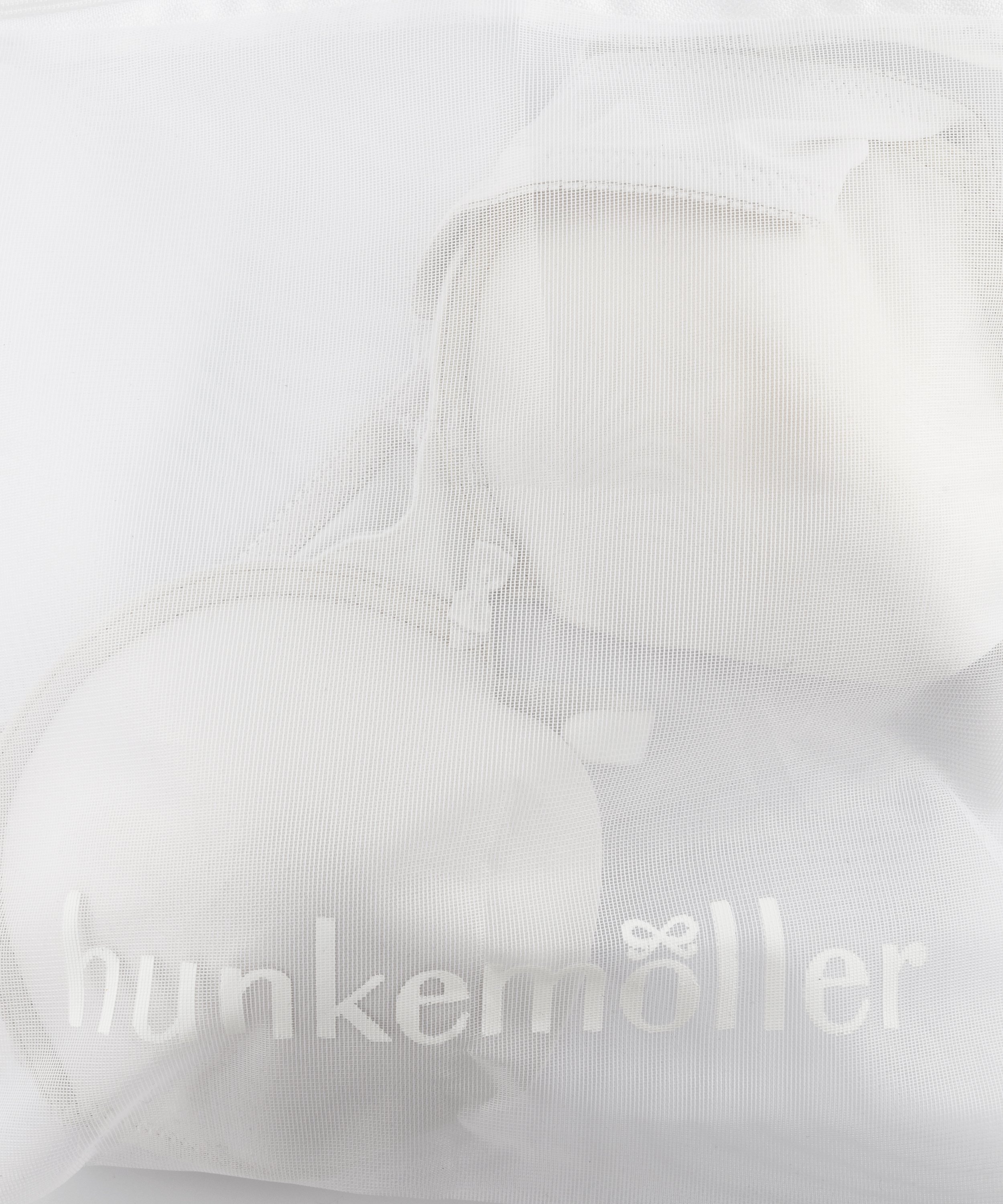 Hosiery bag zipper, White, main