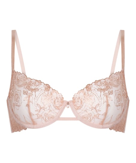 Hollie Non-Padded Underwired Bra, Pink