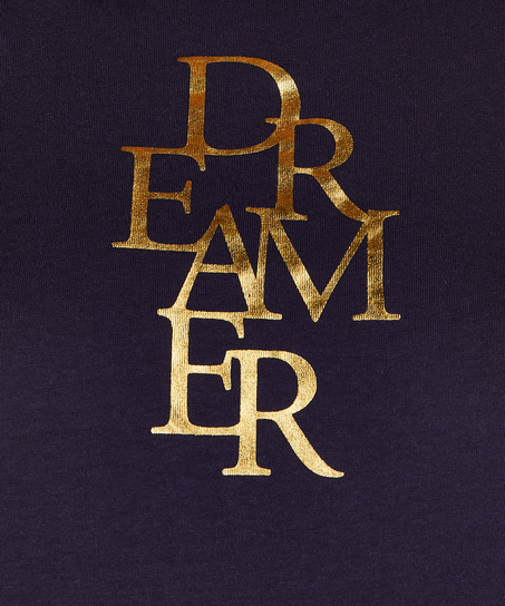 Round Neck Nightshirt, Blue