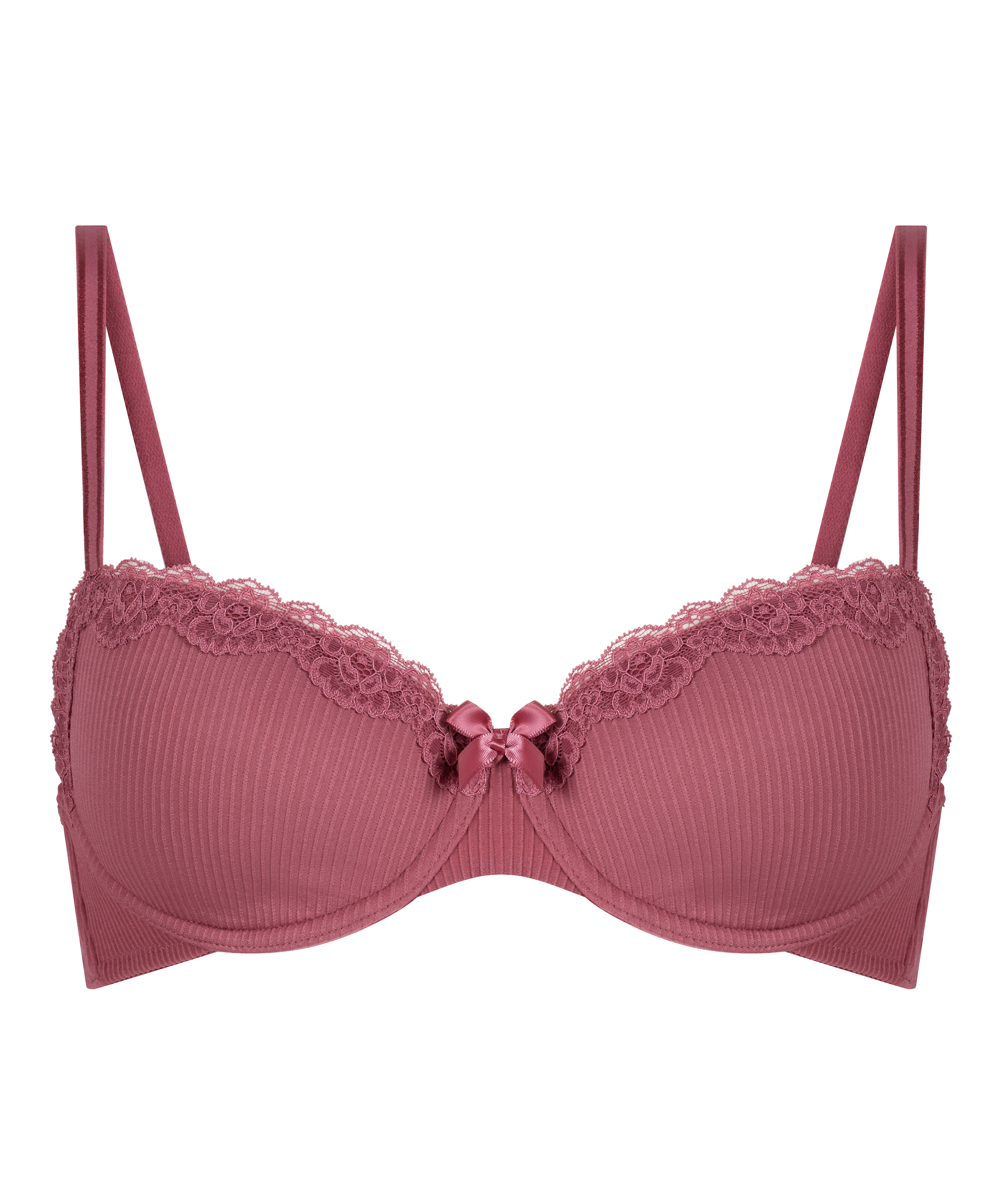 Lola Padded Underwired Bra, Purple, main