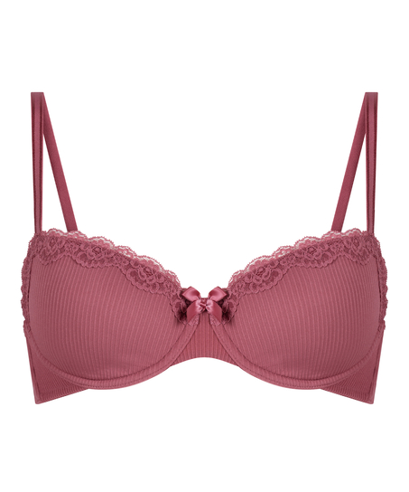 Lola Padded Underwired Bra, Purple