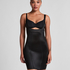 Sculpting scuba dress, Black
