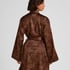 Satin kimono, Black