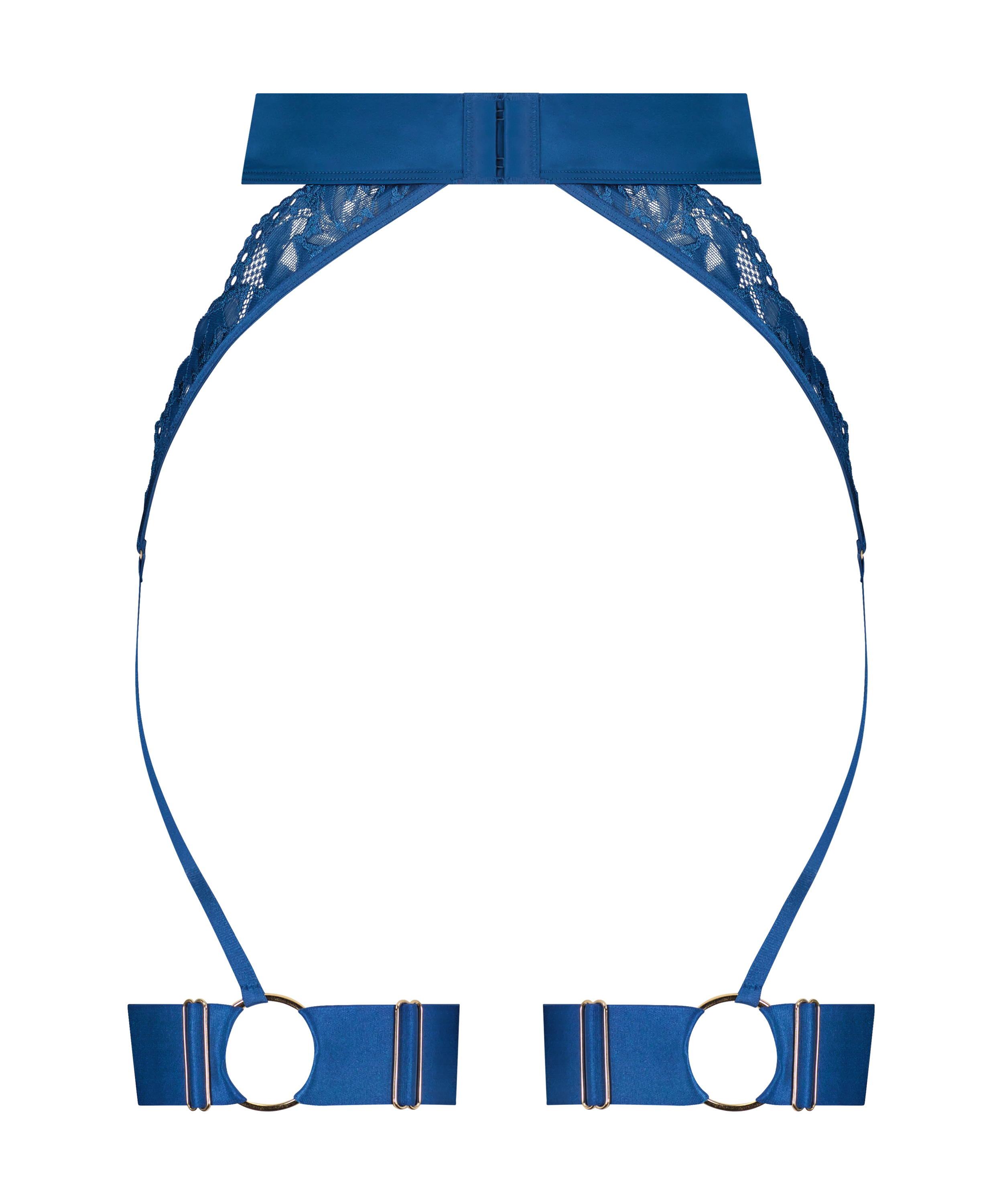 Elsa Suspender belt, Green, main