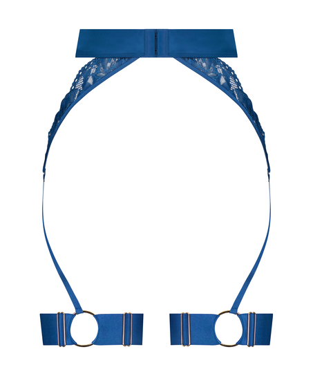 Elsa Suspender belt, Green