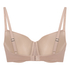 Smooth Padded Underwired Bra, Beige