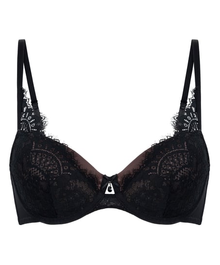 Mirabella Padded Underwired Bra, Black