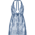 Magdalena Slip Dress, Blue