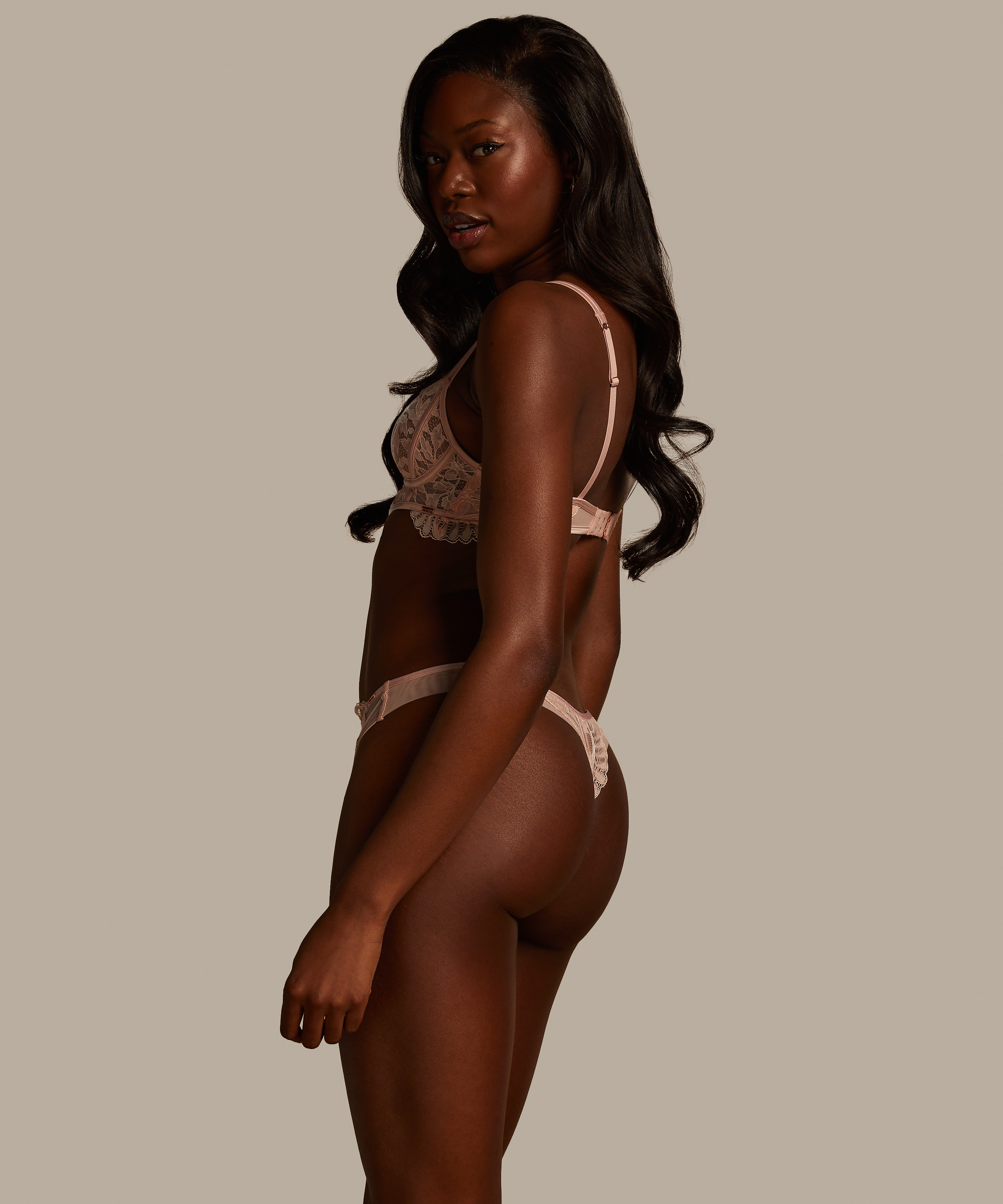 Kea Bralette, Pink, main