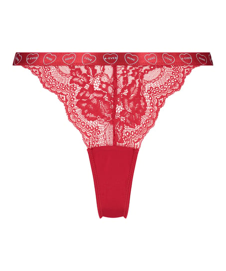 Kiss Thong, Red