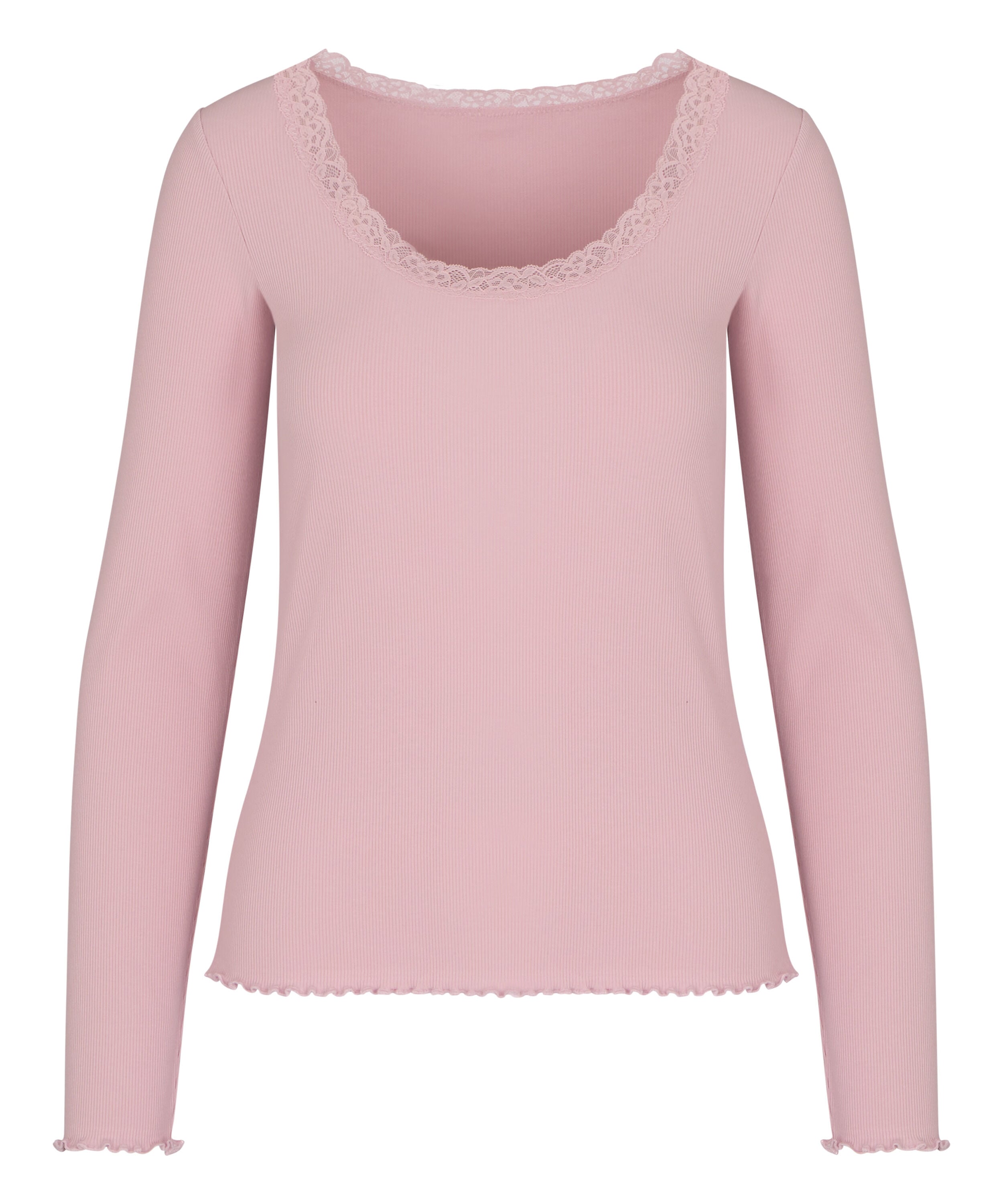 Top Jersey Lace, Pink