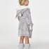 Kids Fleece Bathrobe, Gray