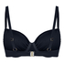 Padded Underwired Bikini Top Bardolino, Black