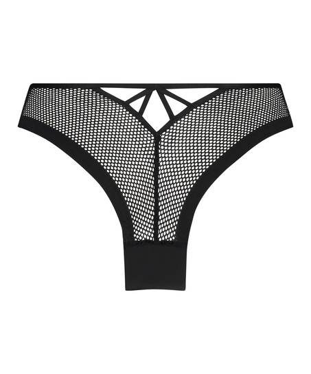Invisible Brazilian Fishnet, Black