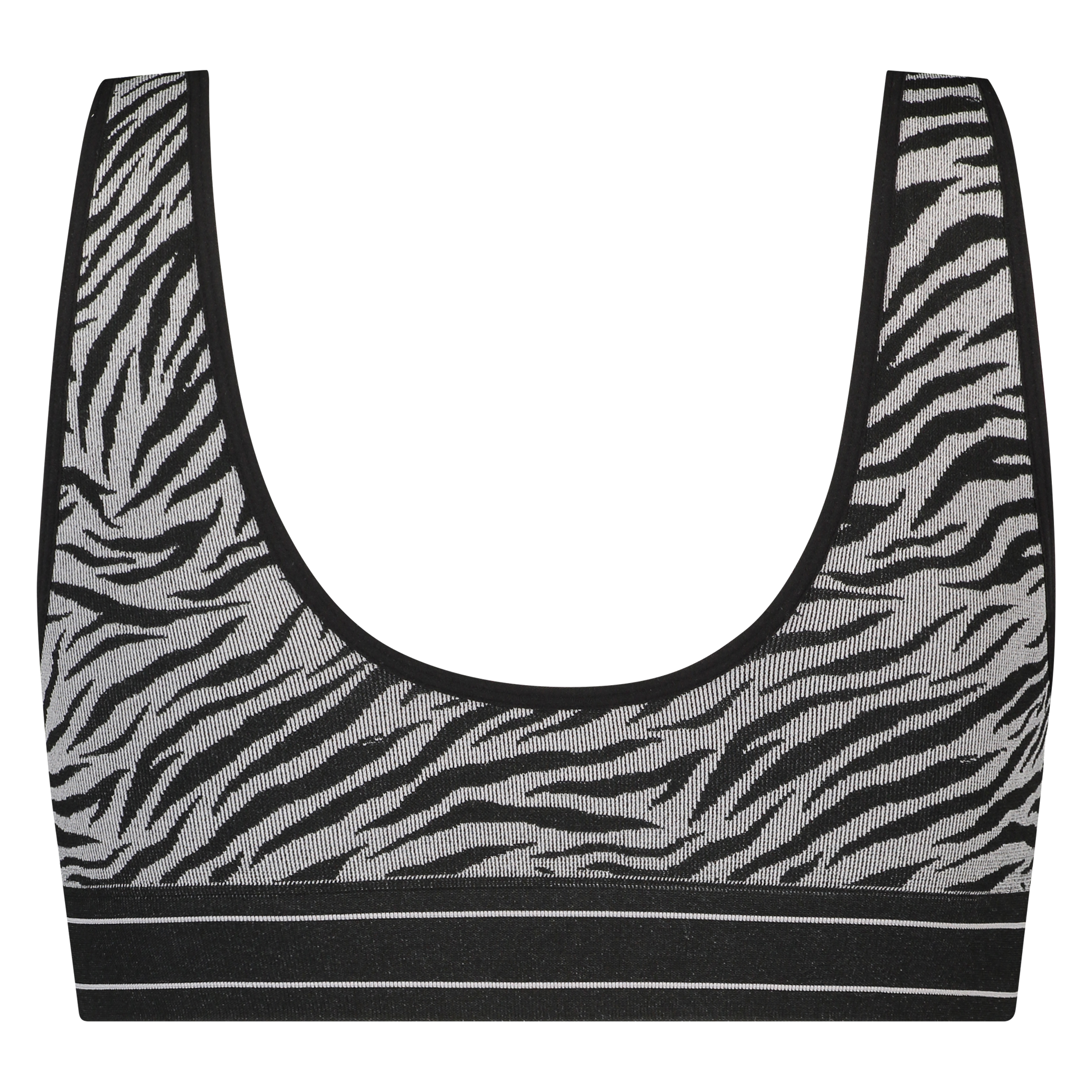 Eliza seamless bralette, Gray, main