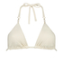 Cozumel Triangle Bikini Top, White