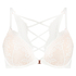 Cardi Padded Push-up Underwired Bra, White