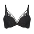 Arabella Padded Underwired Maximiser Bra, Black