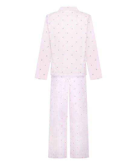 Pyjamaset Cotton Jersey, White