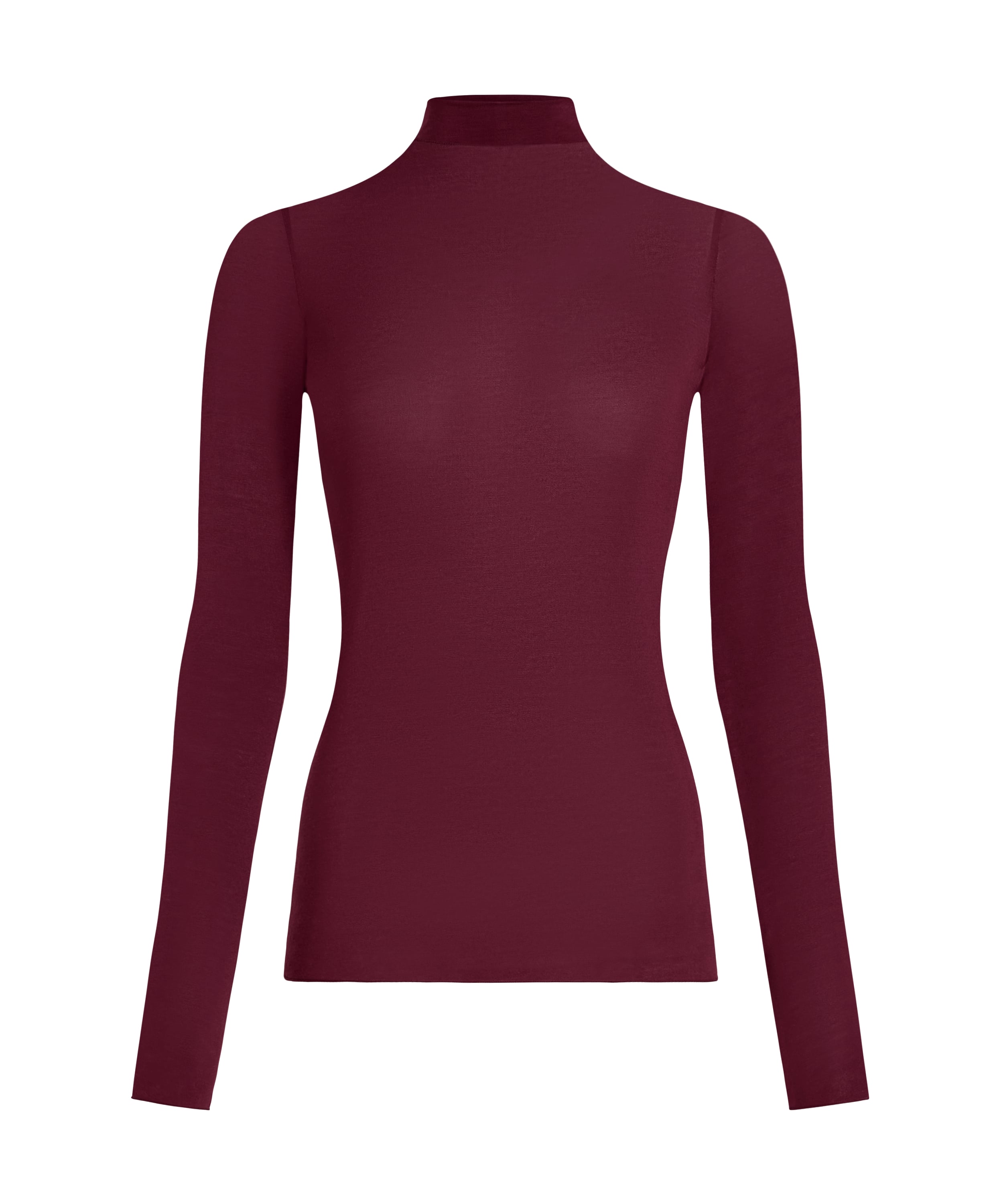 super soft Turtleneck Shirt with Cashmere, Purple, main