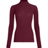 super soft Turtleneck Shirt with Cashmere, Purple