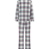 Fleece Pyjama Set, White