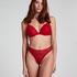 Highleg Thong Phoebe, Red