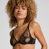 Hilton Non-Padded Underwired Bra, Black