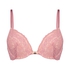 Rose padded push-up bra, Purple