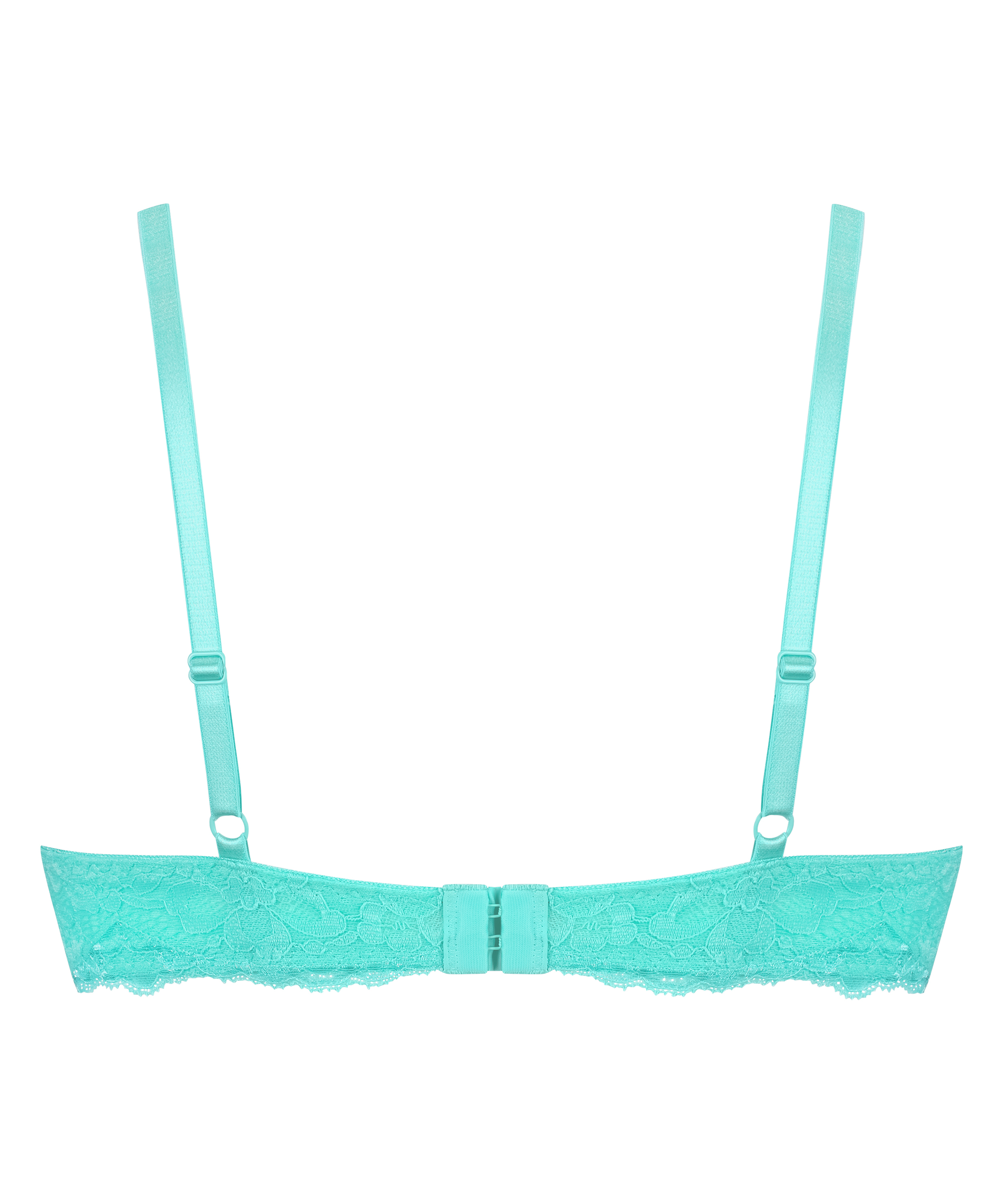 Marine Padded Underwired Bra, Green, main