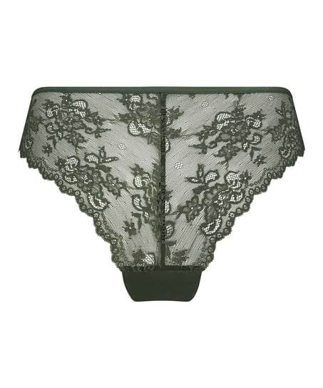 Invisible Lace Back Brazilian, Green
