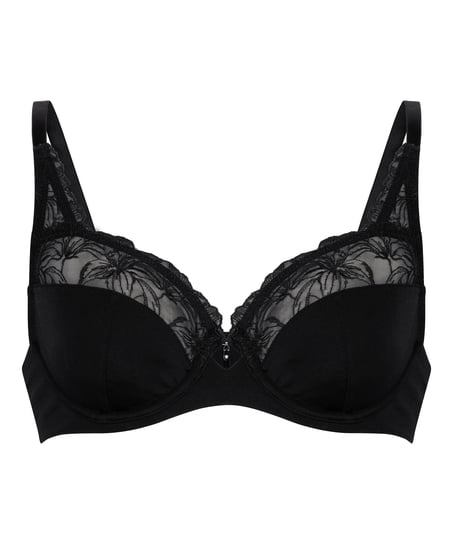 Lily Non-padded Underwired Bra, Black