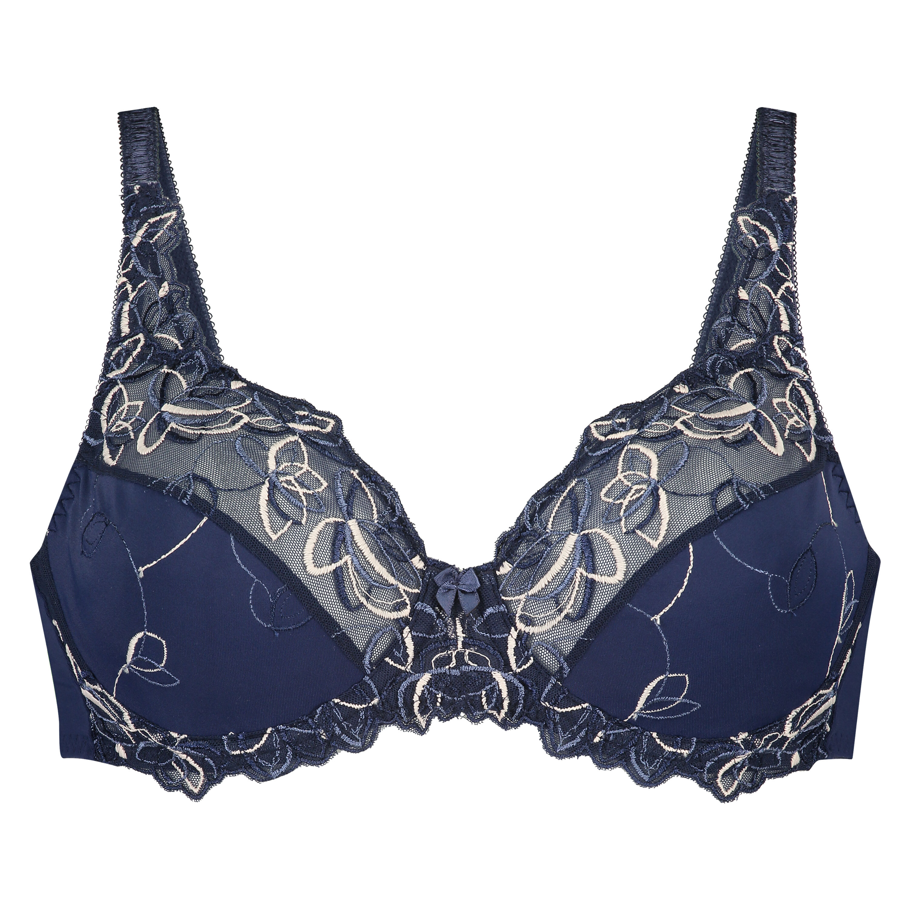 Diva Non-Padded Underwired Bra, Blue