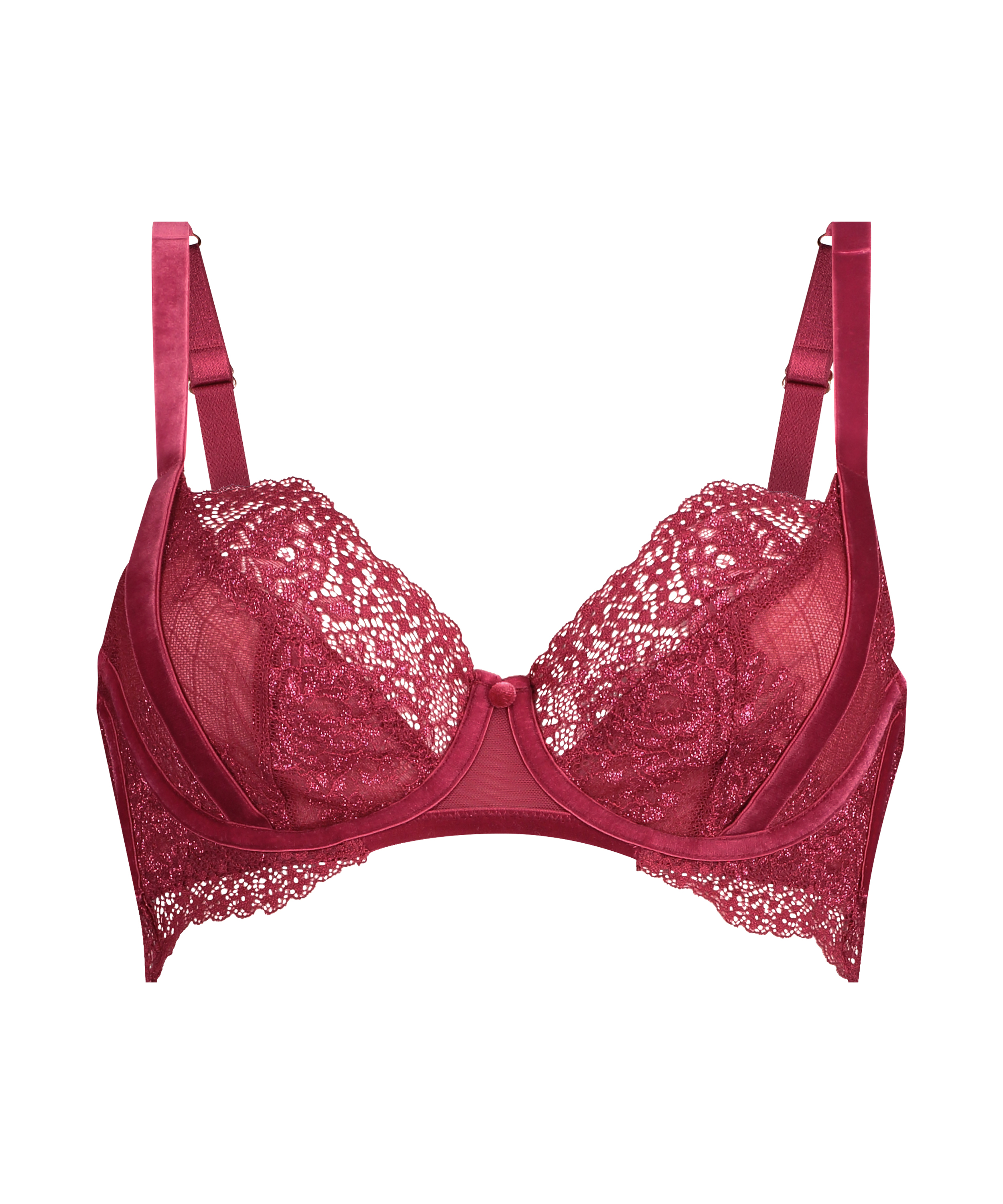 Raine non-padded underwired bra Rebecca Mir, Red, main