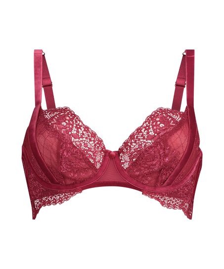 Raine non-padded underwired bra Rebecca Mir, Red