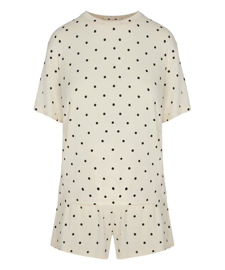 Pyjama Set Loose, White