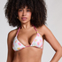 Madeira Triangle Bikini Top, Pink