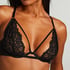 Cinnamon Non-Padded Underwired Bra, Black