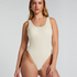 Shaping Crinkle Swimsuit, Black
