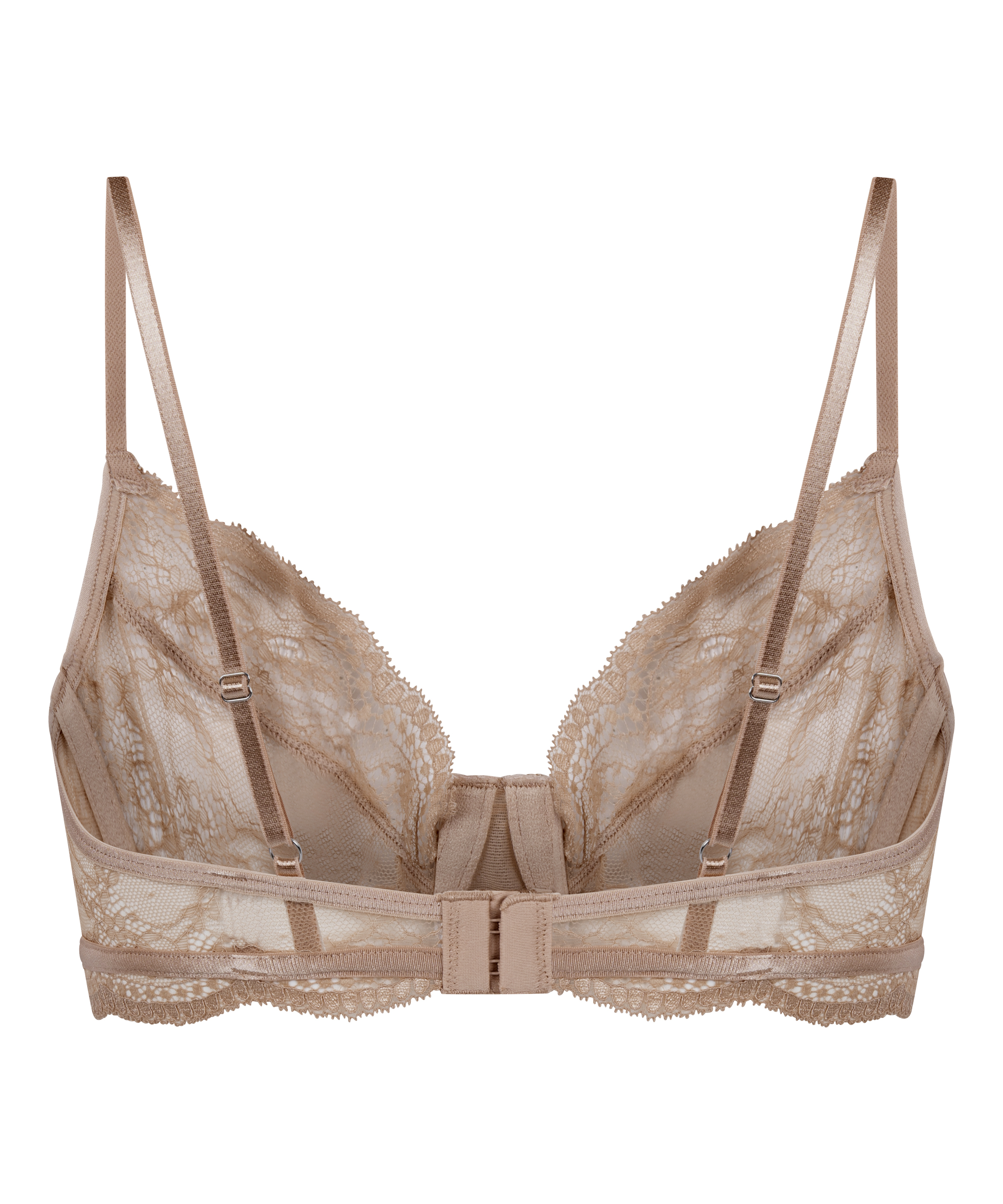 Isabelle Non-Padded Underwired Bra, Brown, main