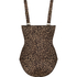 Leopard Swimsuit, Brown