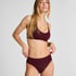 Dide Triangle Bralette, Red