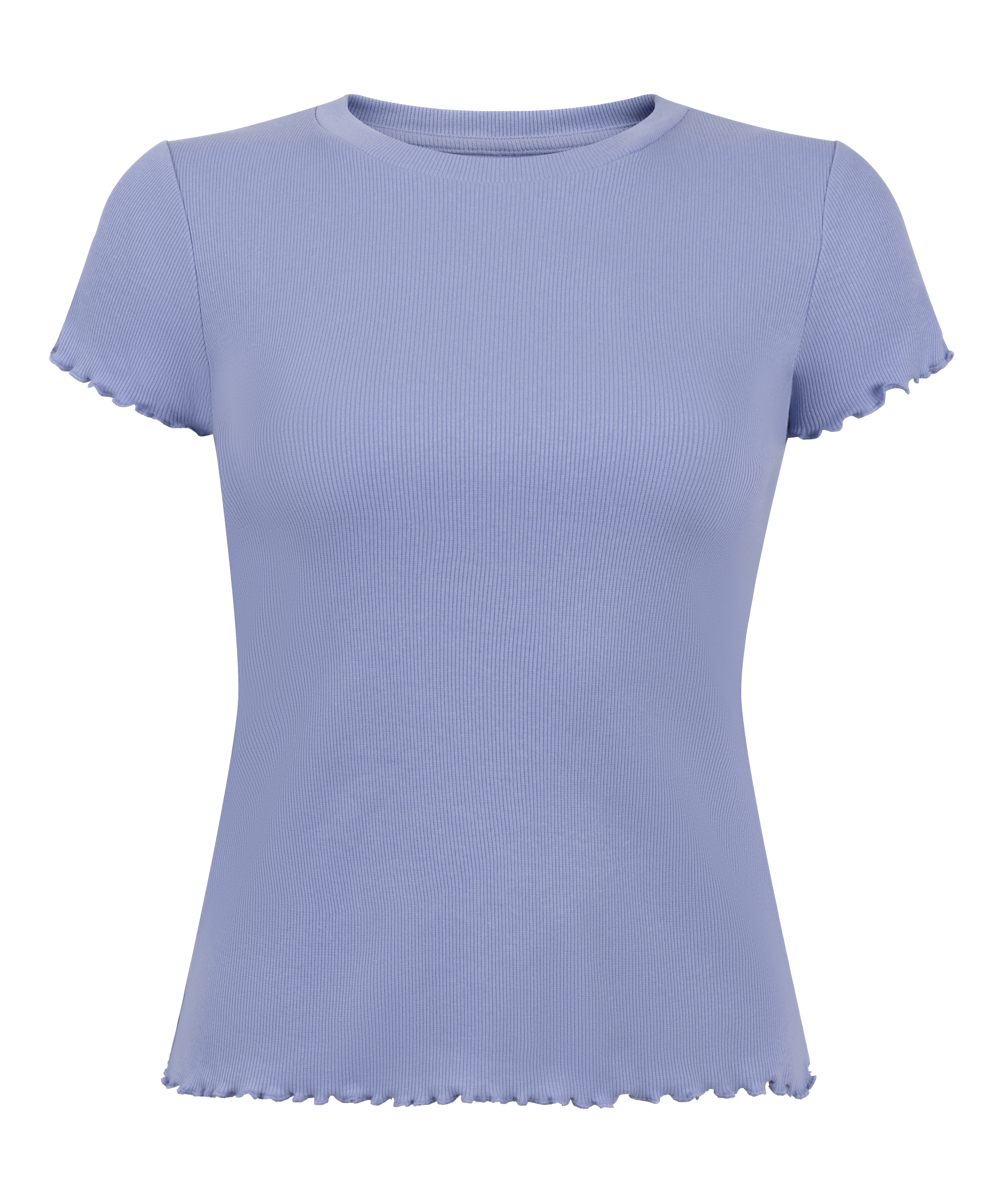 Short Sleeve Cotton Shirt, Blue, main