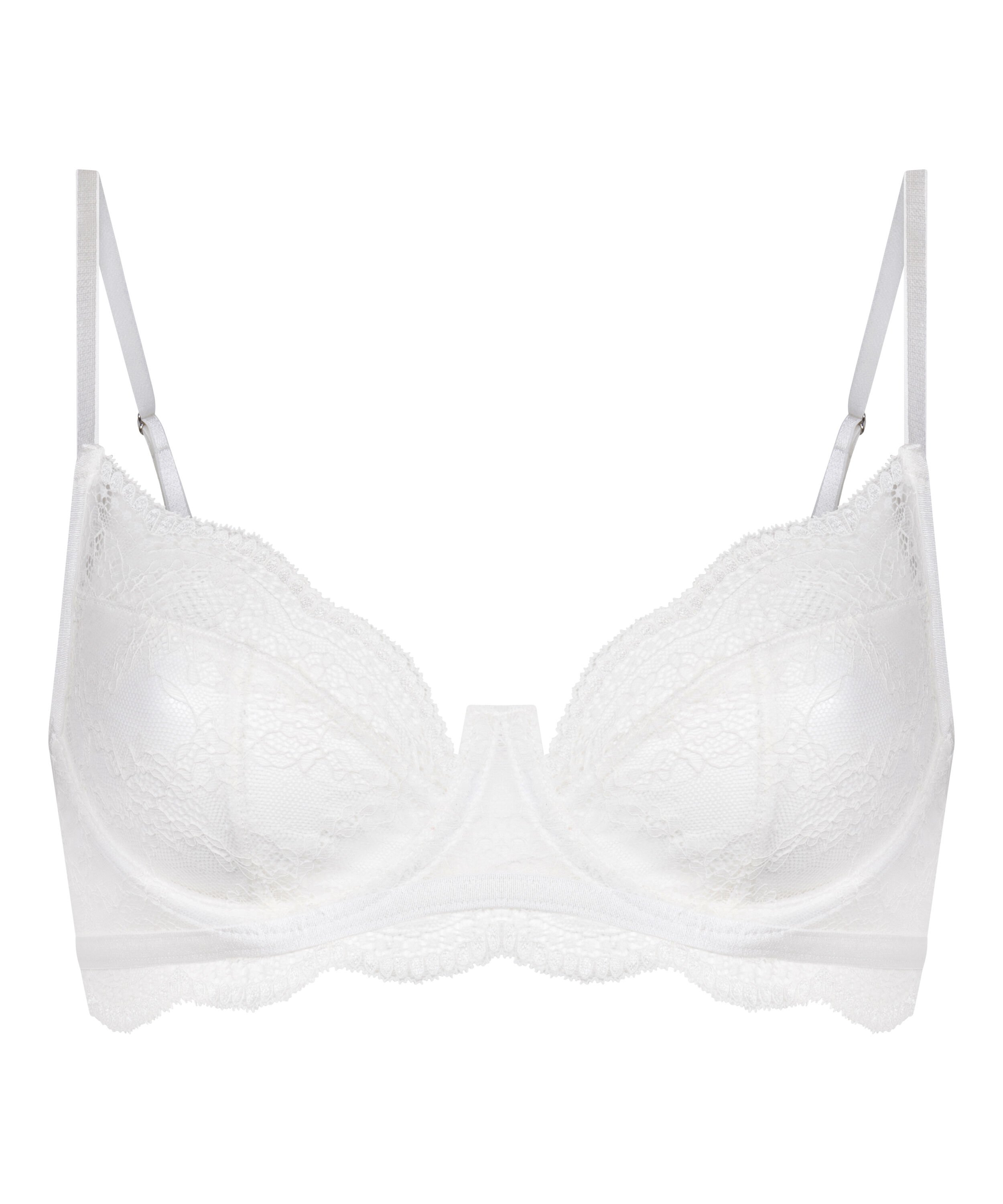 Isabelle Non-Padded Underwired Bra, White